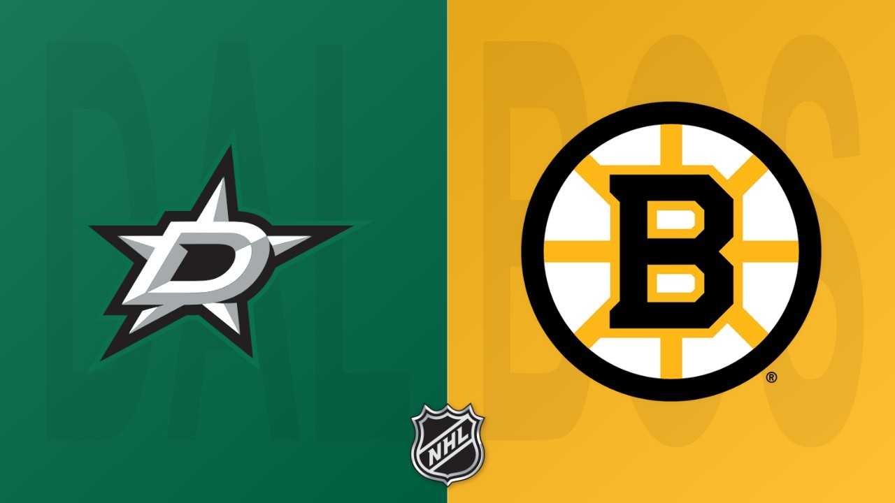Boston Bruins vs Dallas Stars poster