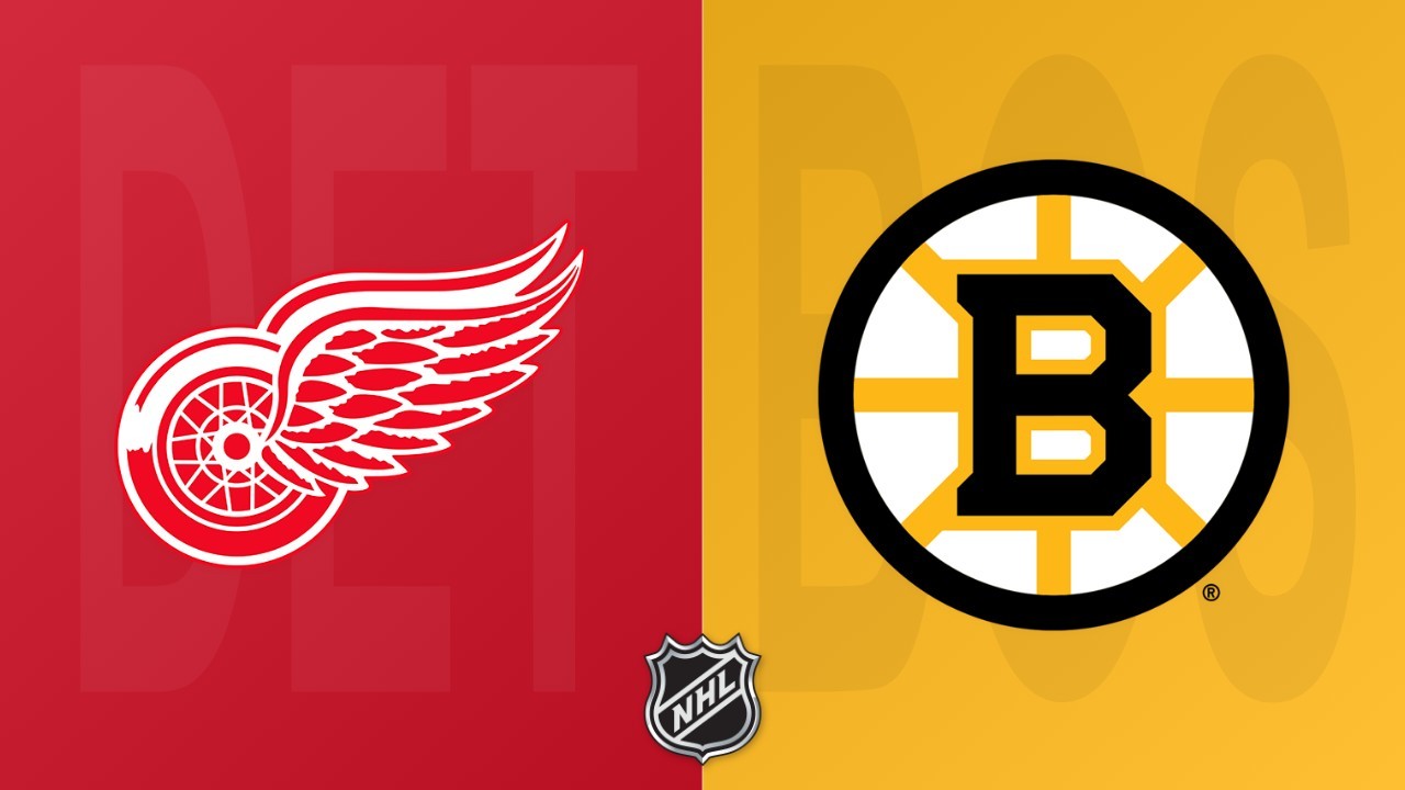 Boston Bruins vs Detroit Red Wings poster