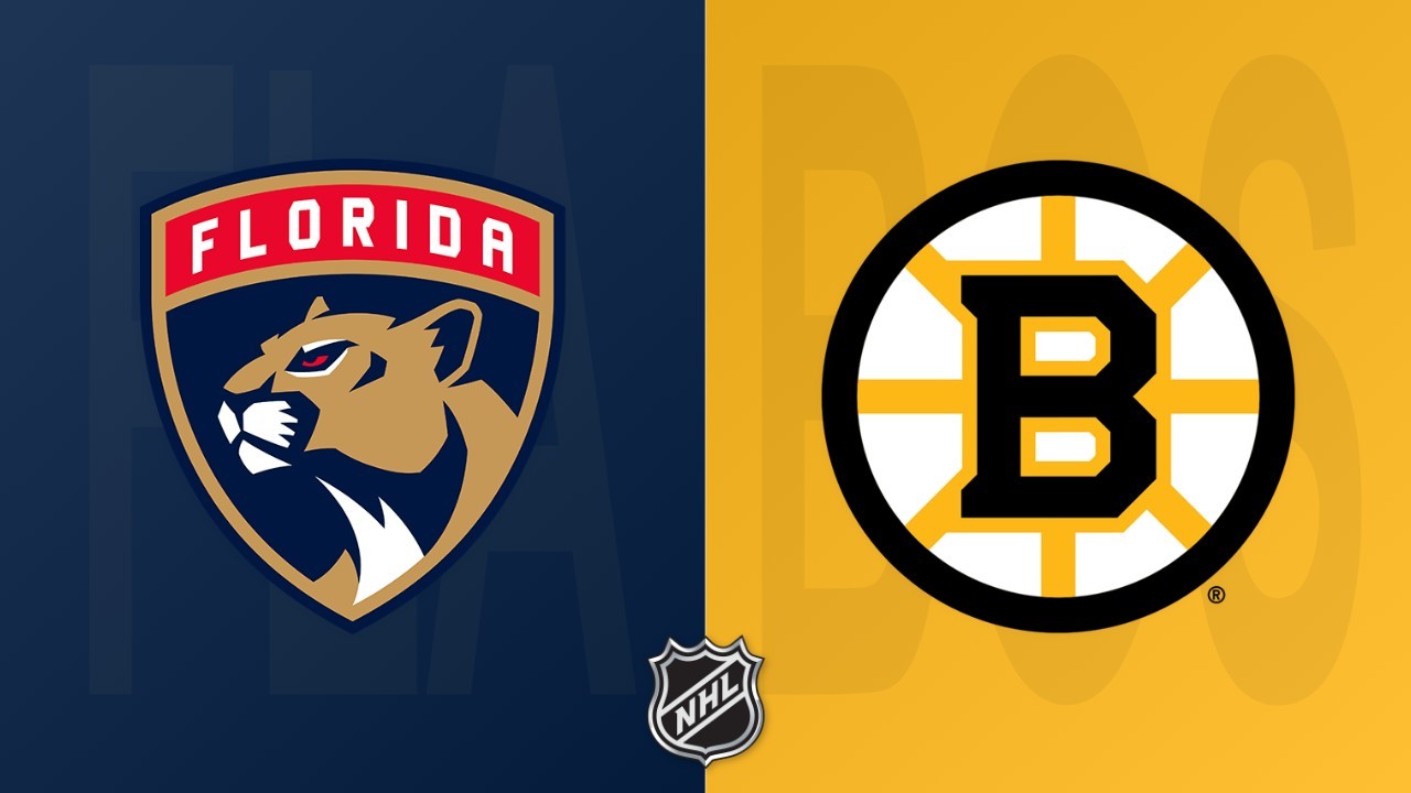 Boston Bruins vs Florida Panthers poster
