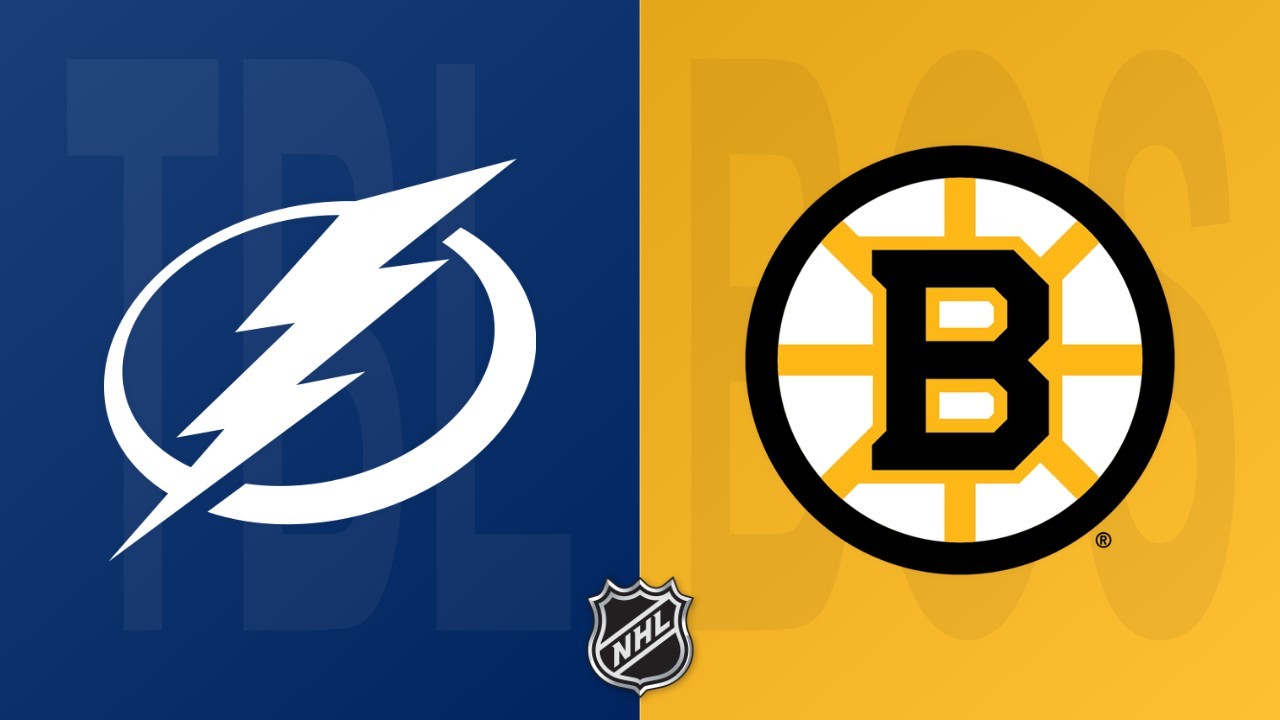 Boston Bruins vs Tampa Bay Lightning poster