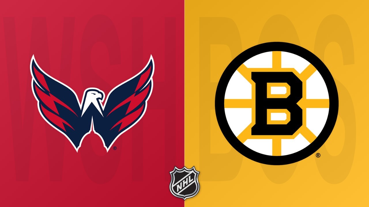 Boston Bruins vs Washington Capitals poster
