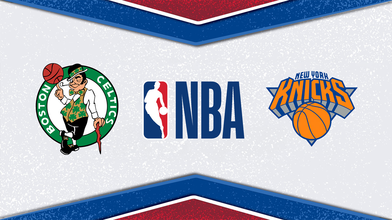 Boston Celtics vs New York Knicks poster