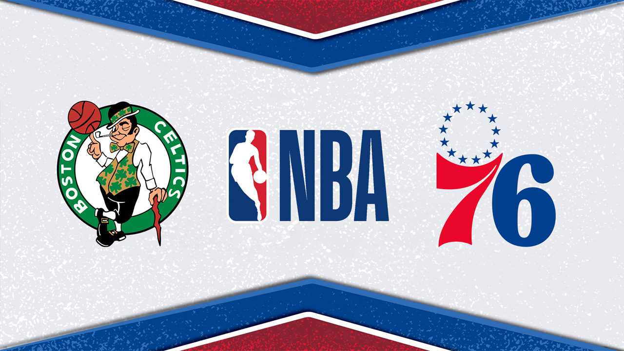 Boston Celtics vs Philadelphia 76ers poster