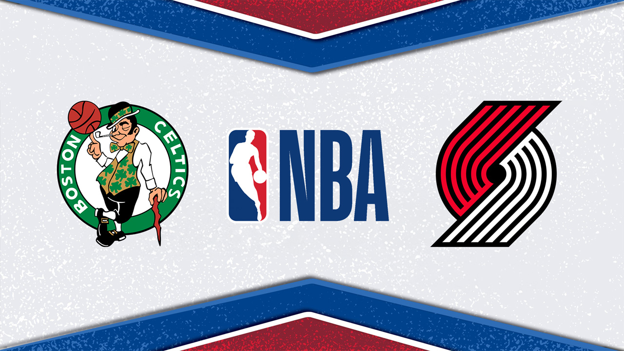 Boston Celtics vs Portland Trail Blazers poster