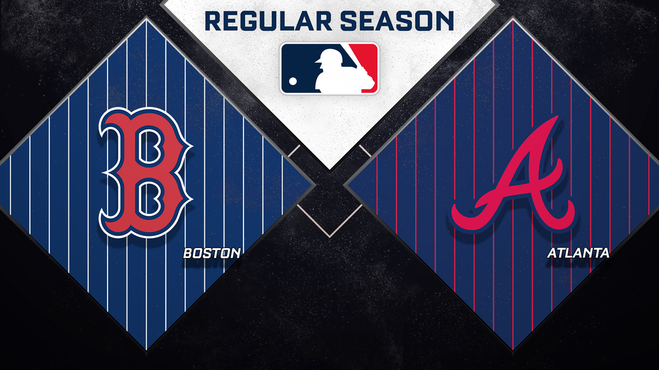 Boston Red Sox vs Atlanta Braves poster