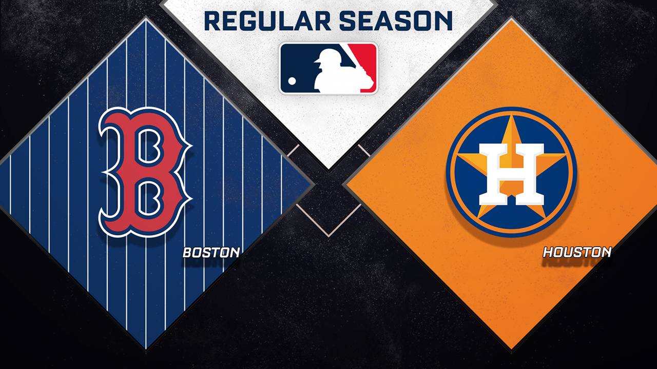 Boston Red Sox vs Houston Astros poster