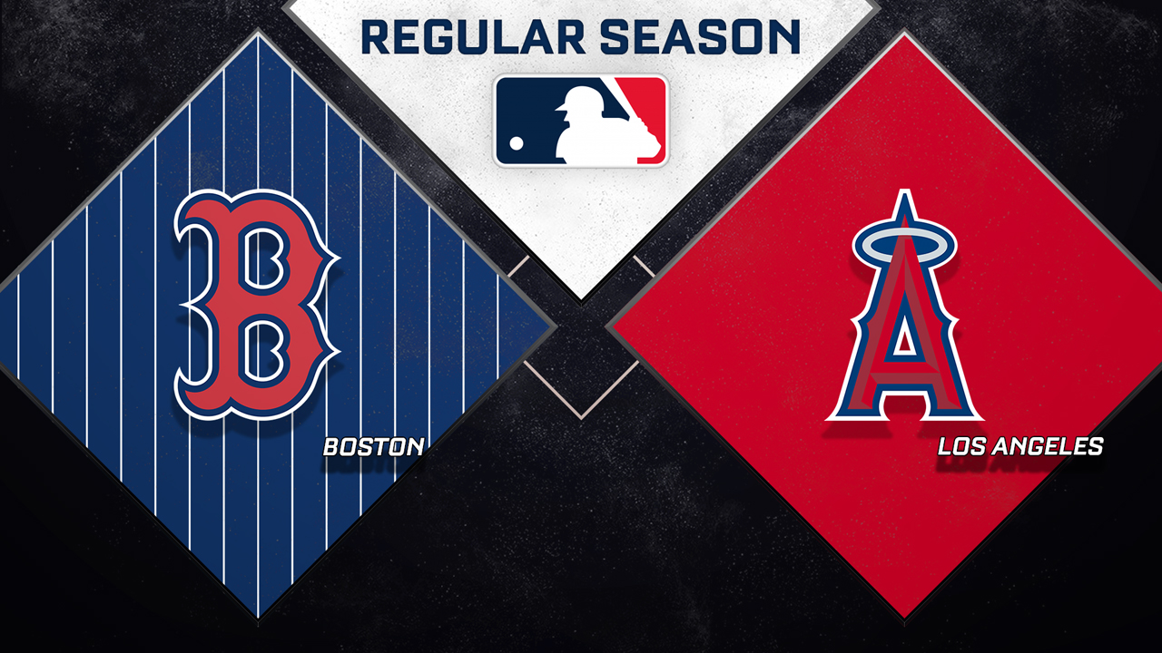 Boston Red Sox vs Los Angeles Angels poster