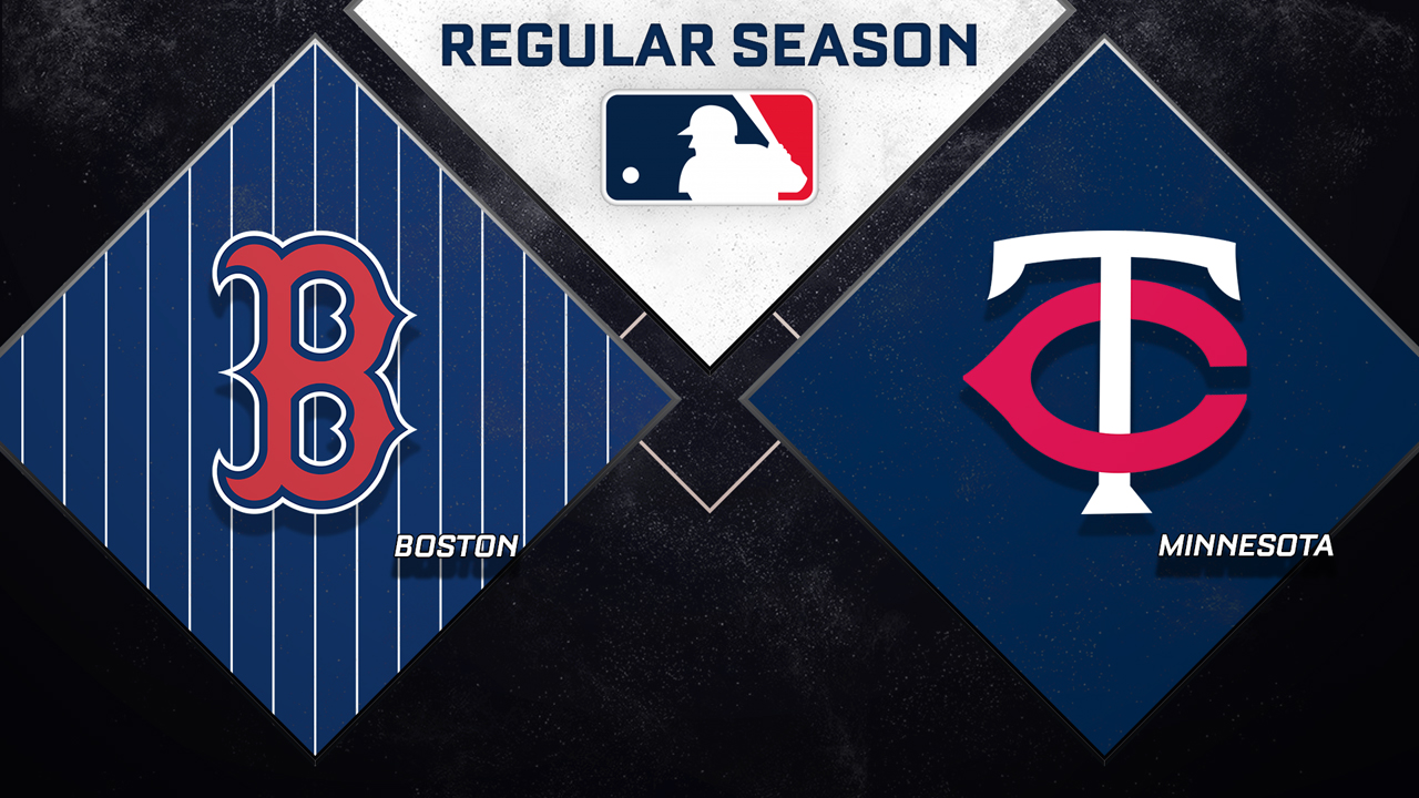 Boston Red Sox vs Minnesota Twins poster