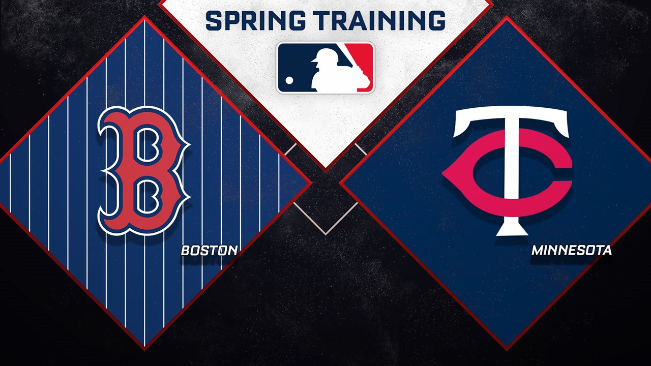 Boston Red Sox vs Minnesota Twins poster