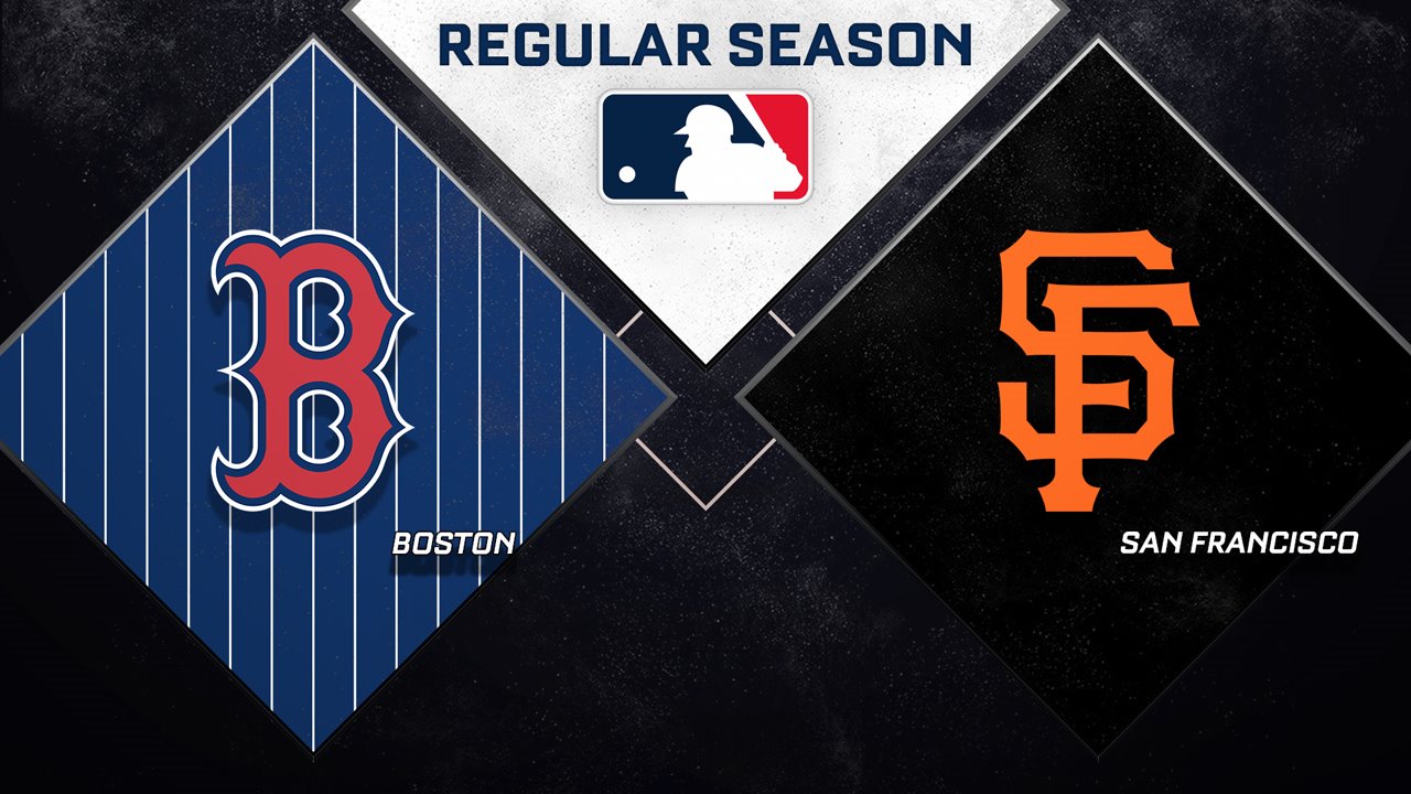 Boston Red Sox vs San Francisco Giants poster