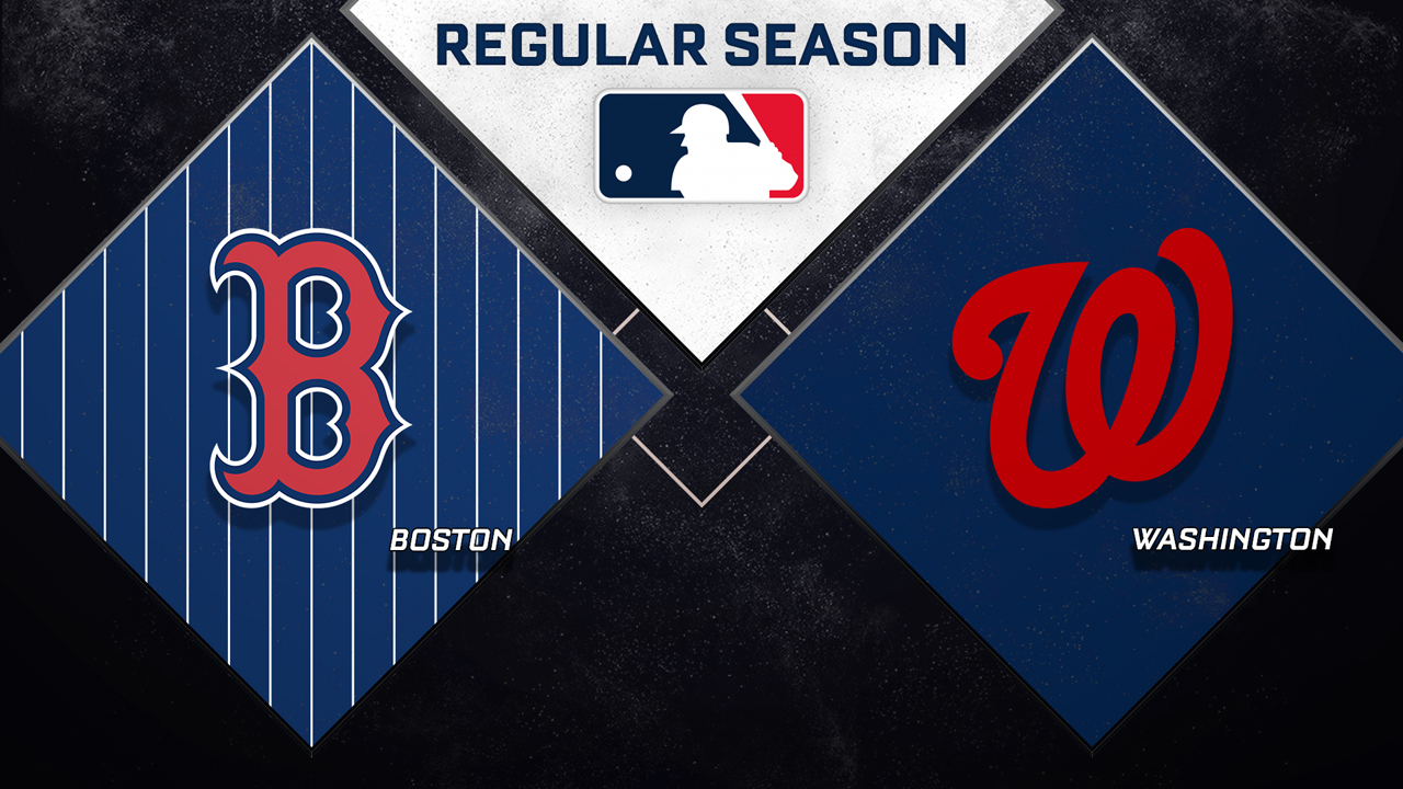 Boston Red Sox vs Washington Nationals poster
