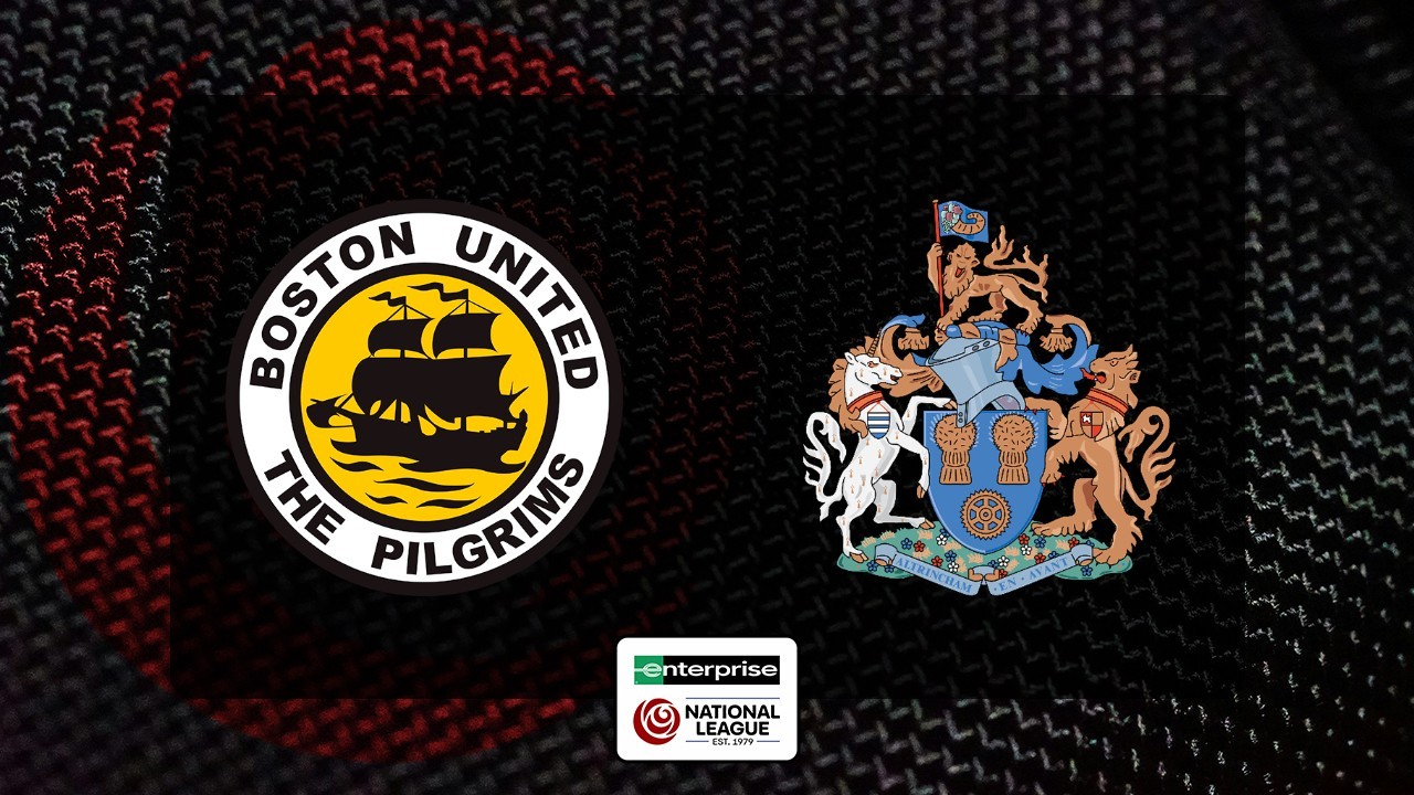 Boston United vs Altrincham poster