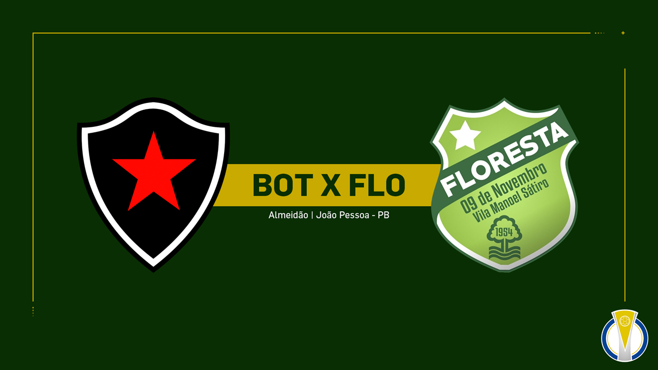 Botafogo-PB vs Floresta poster