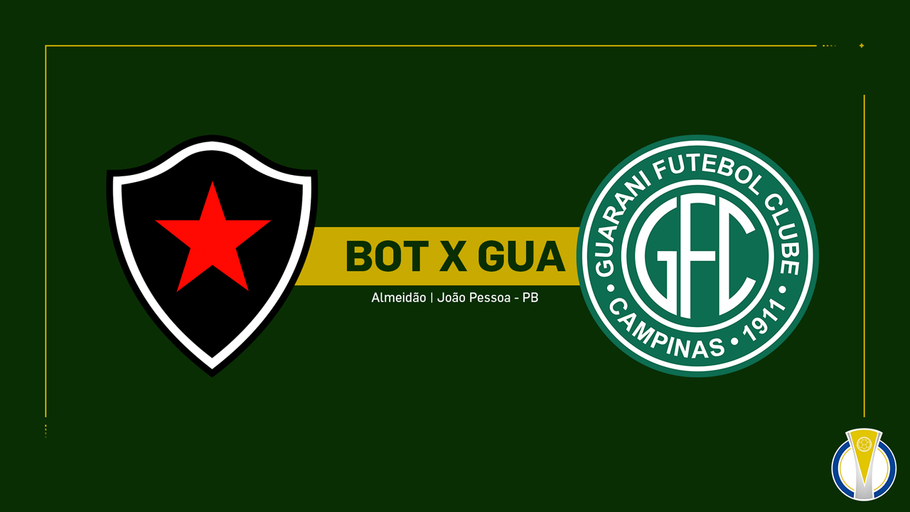 Botafogo-PB vs Guarani poster