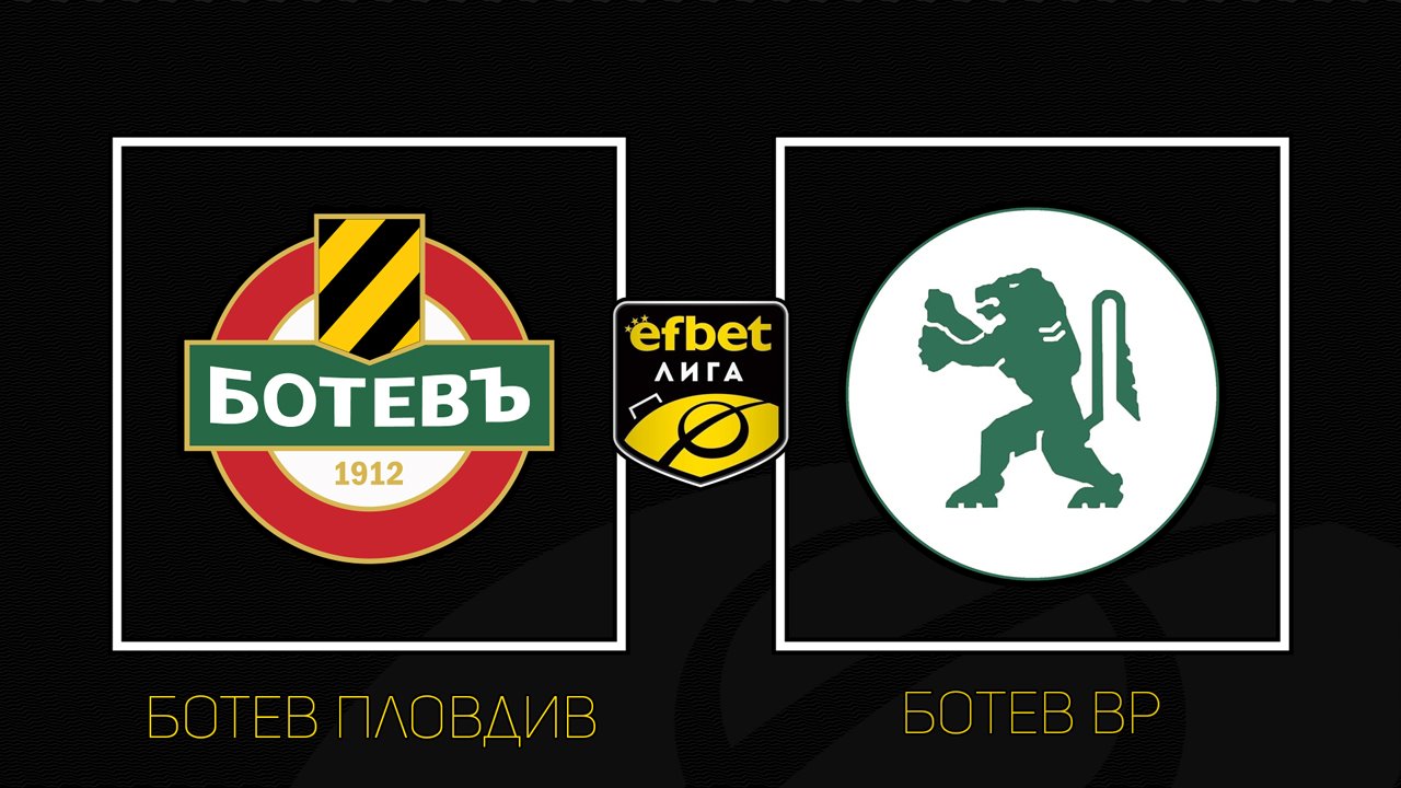 Botev Plovdiv vs Botev Vratsa poster