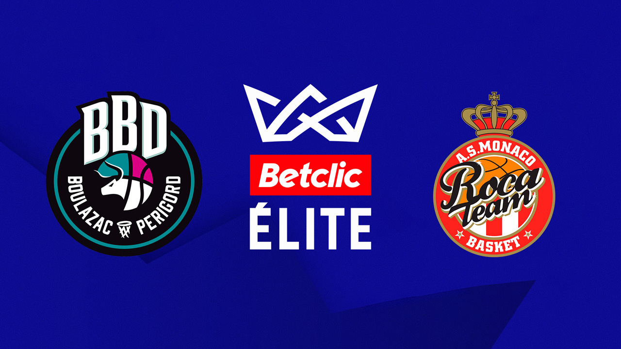 Boulazac Basket Dordogne vs AS Monaco Basket poster