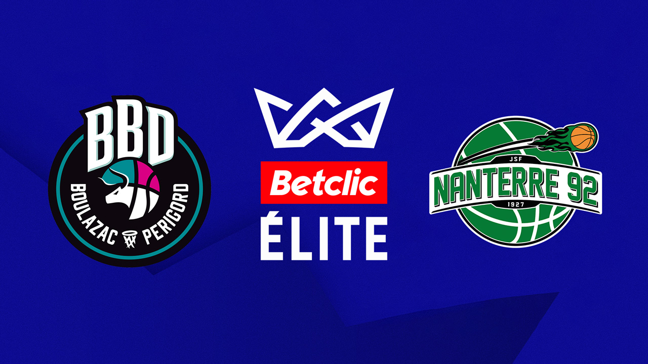 Boulazac Basket Dordogne vs Nanterre poster