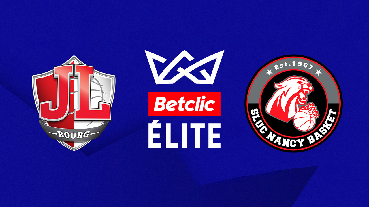 Bourg-en-Bresse vs SLUC Nancy Basket poster