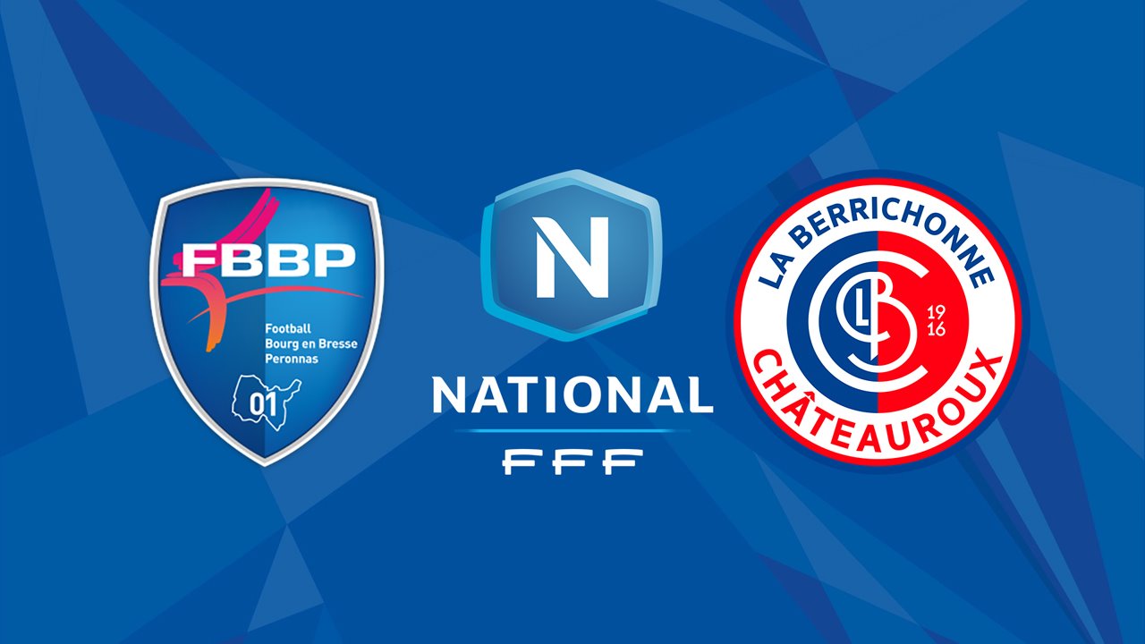 Bourg-Péronnas vs Châteauroux poster