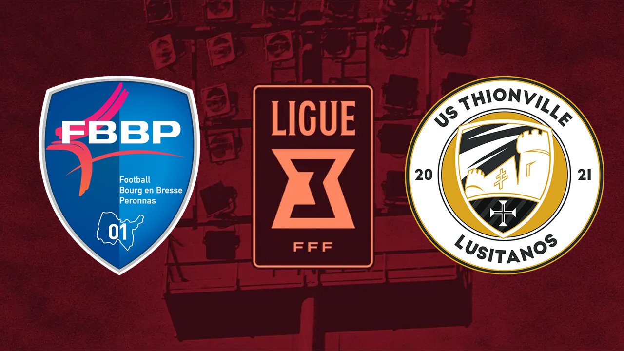 Bourg-Péronnas vs Thionville Lusitanos poster