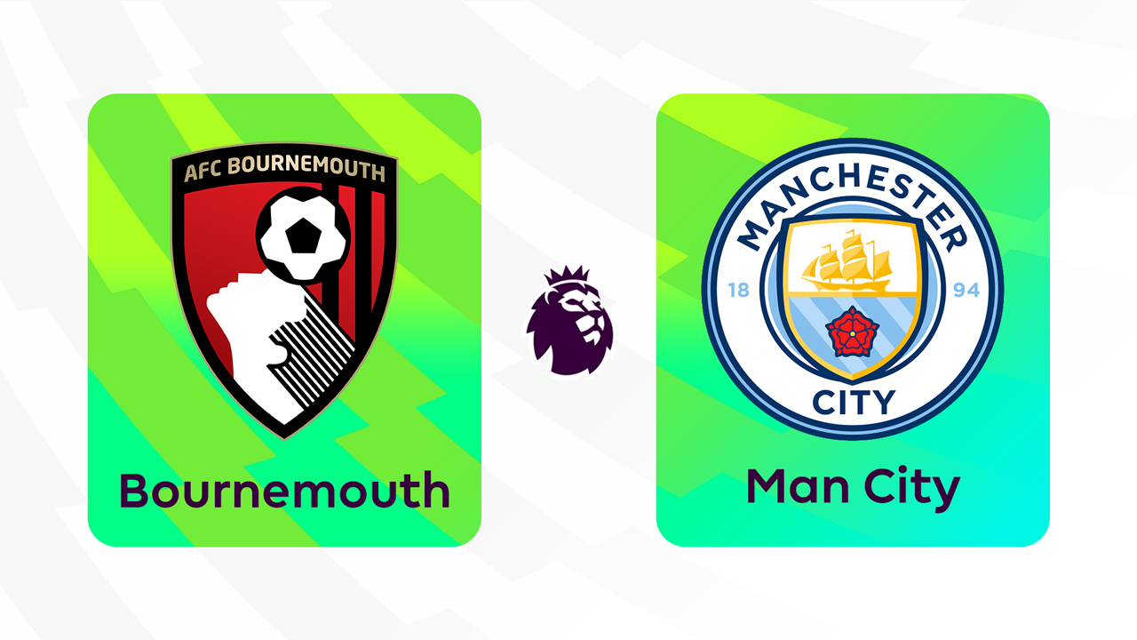 Bournemouth vs Manchester City poster