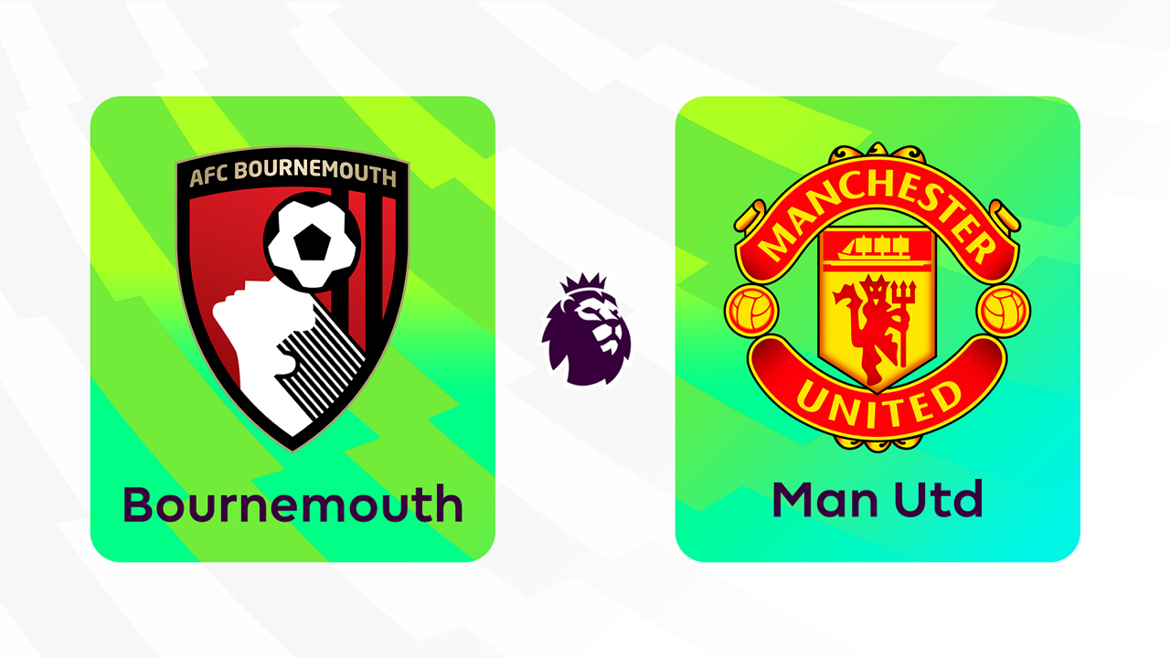 Bournemouth vs Manchester United poster