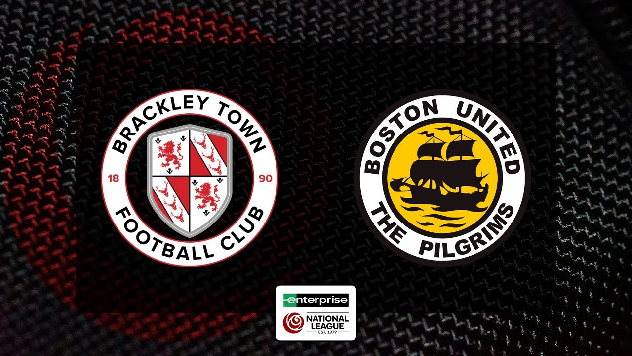 Brackley Town vs Boston United poster