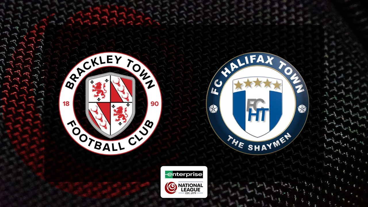 Brackley Town vs Halifax Town poster