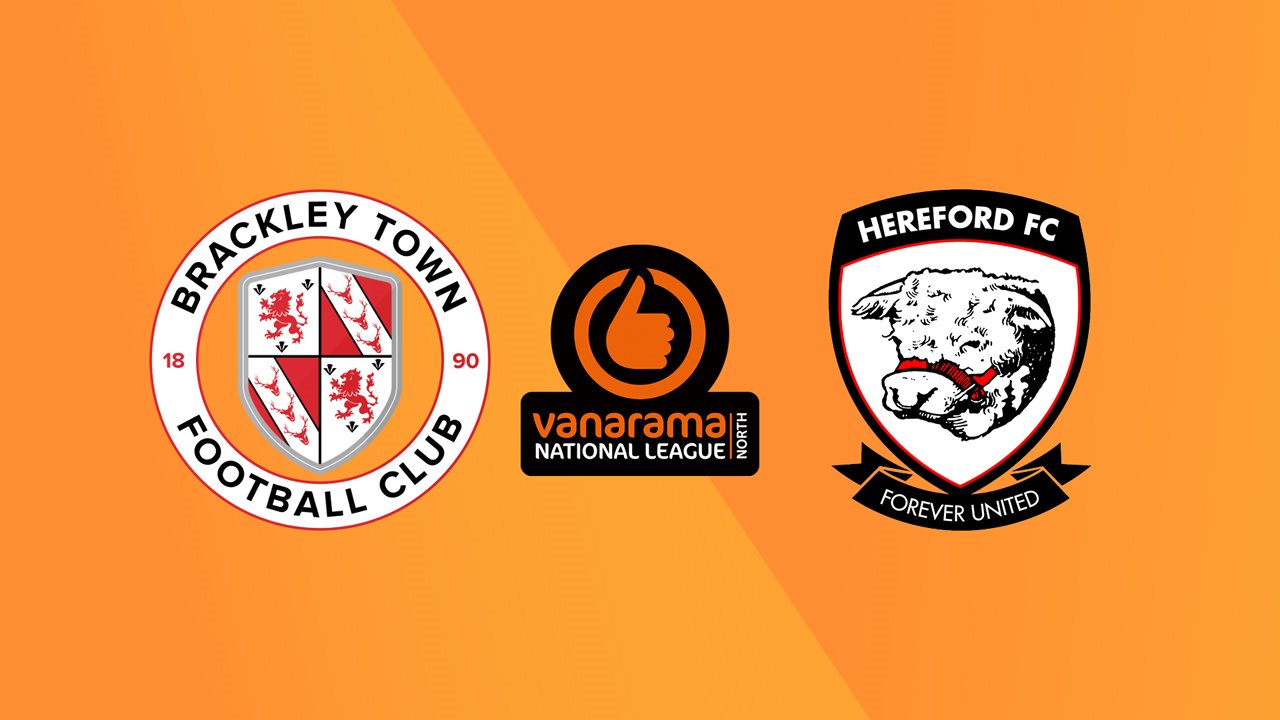 Brackley Town vs Hereford poster
