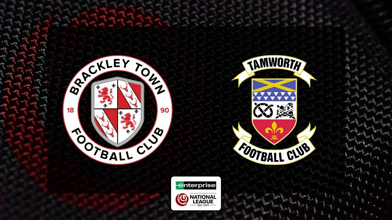 Brackley Town vs Tamworth poster