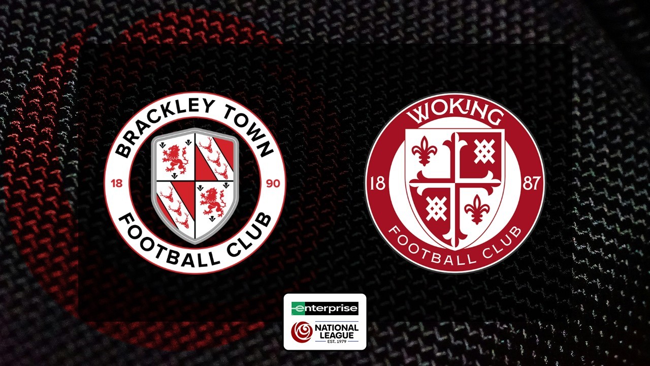 Brackley Town vs Woking poster