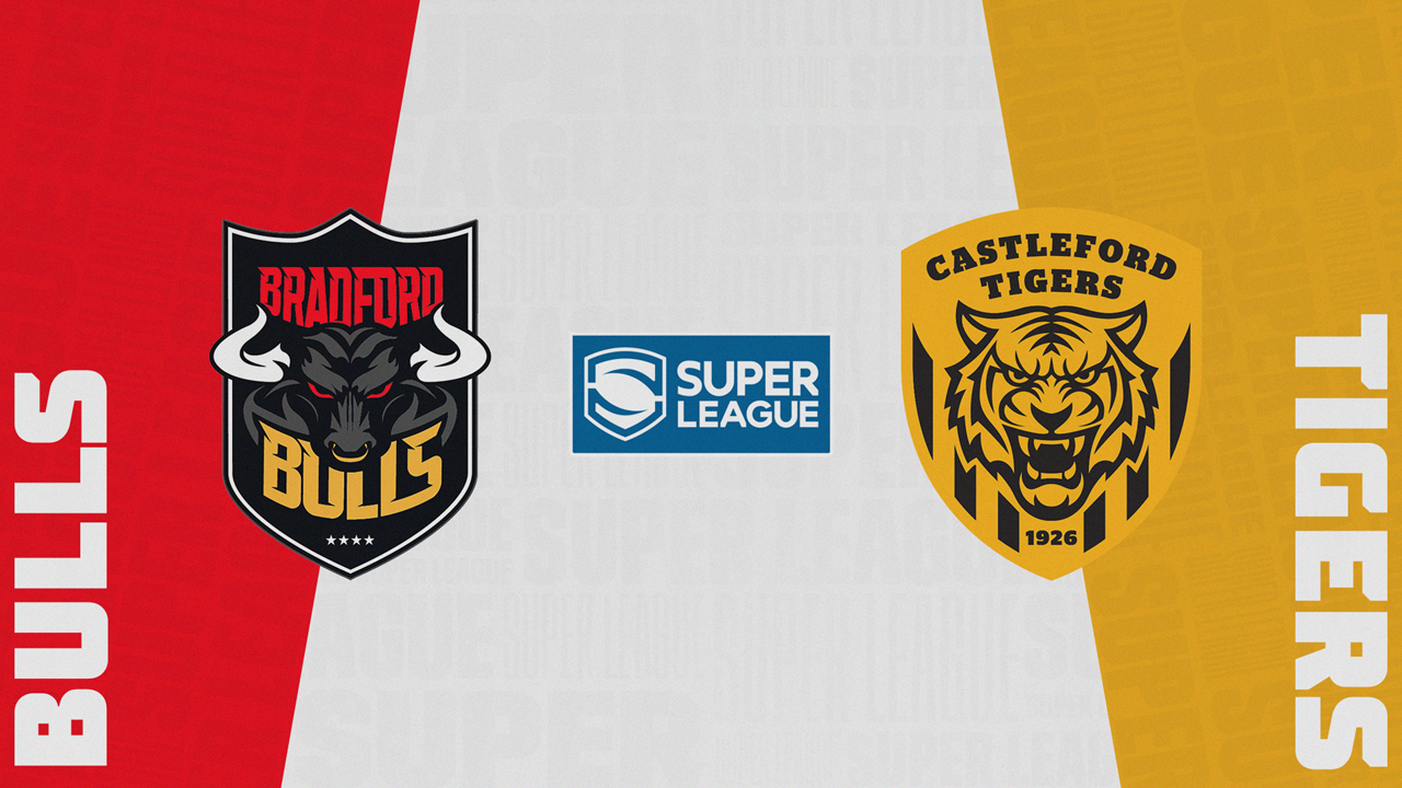 Bradford Bulls vs Castleford Tigers poster