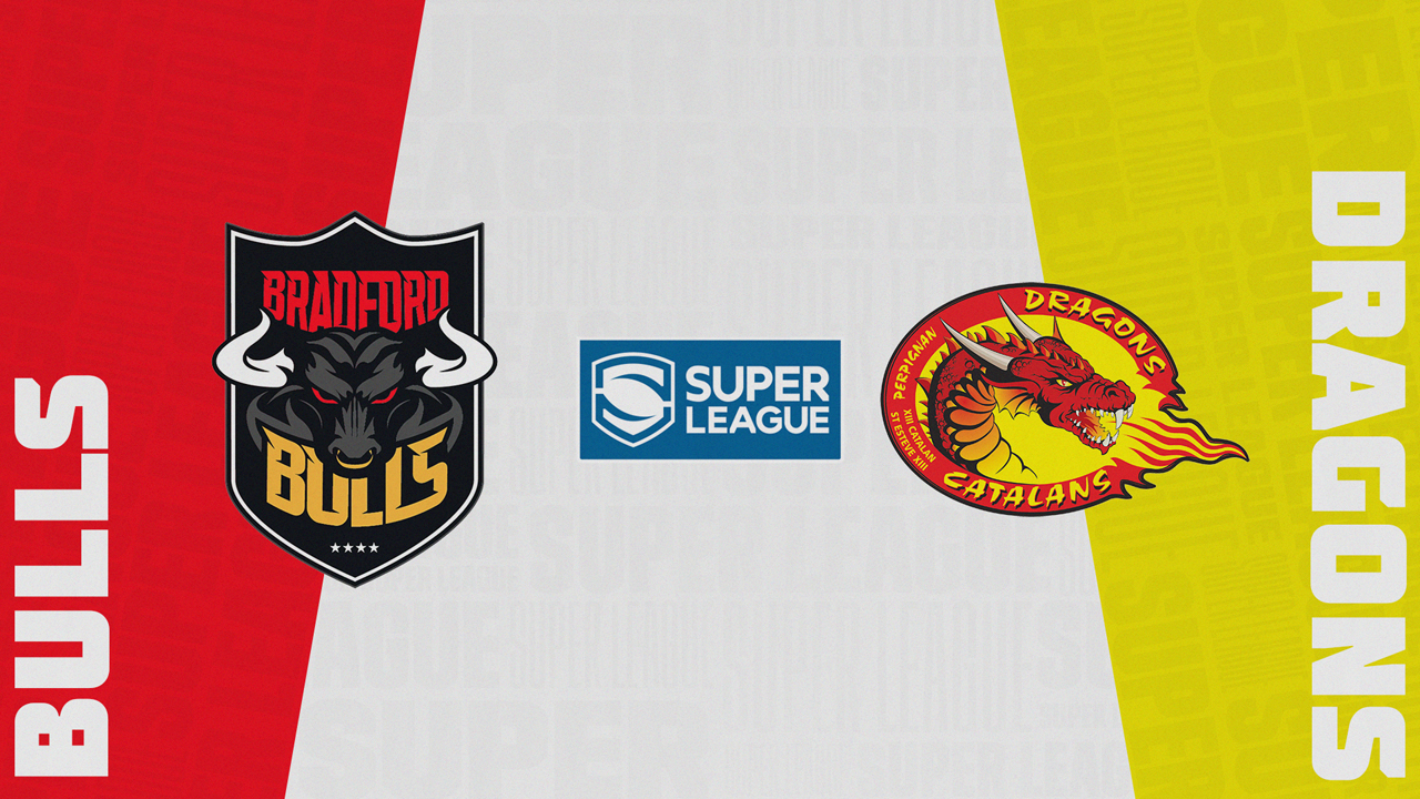 Bradford Bulls vs Catalans Dragons poster