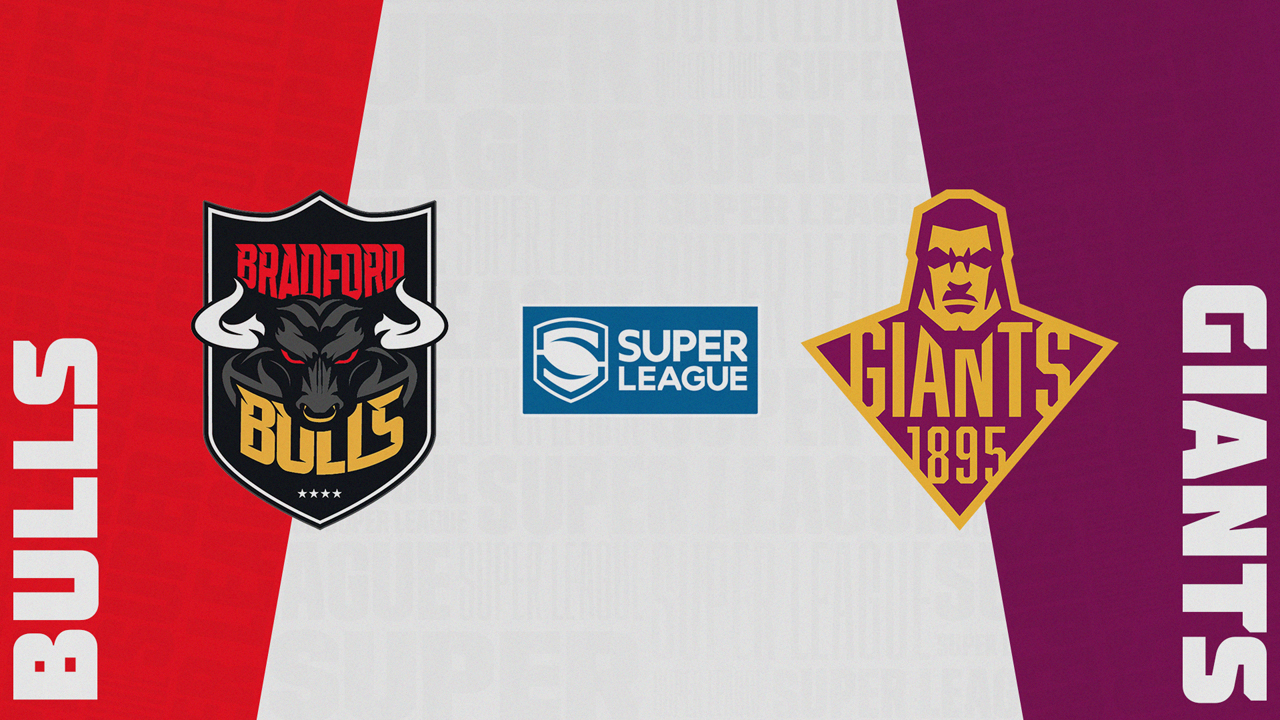 Bradford Bulls vs Huddersfield Giants poster