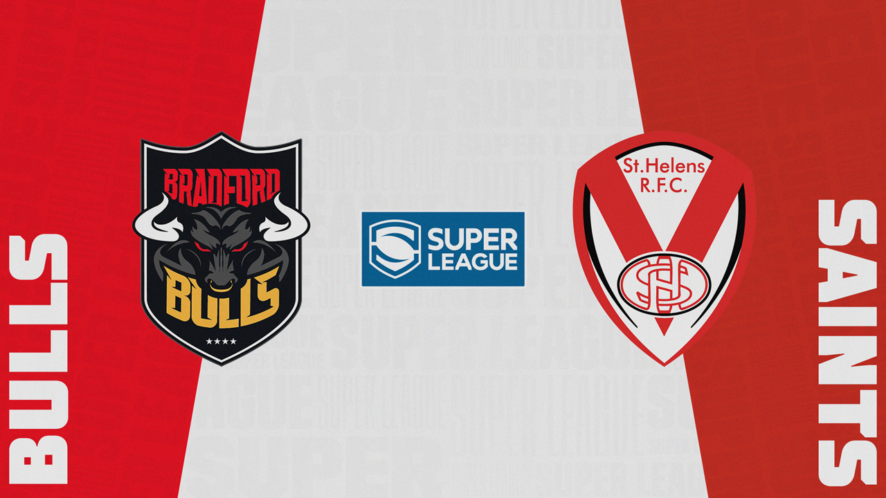 Bradford Bulls vs St Helens poster
