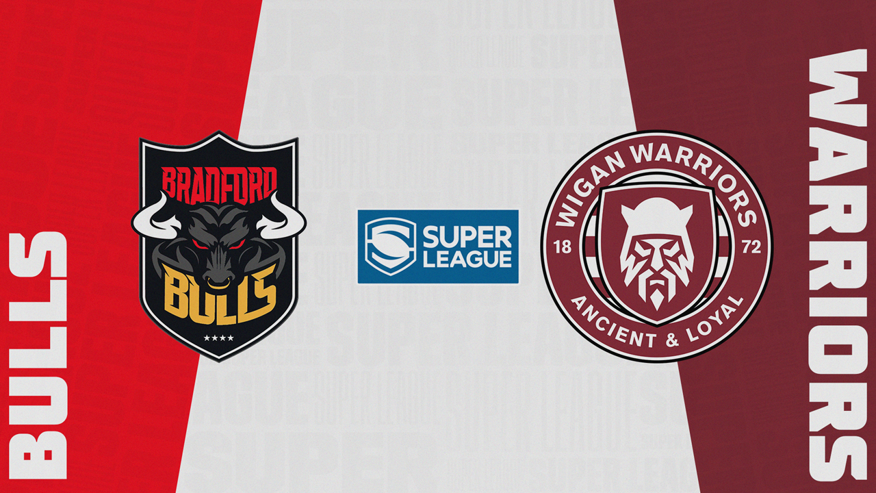 Bradford Bulls vs Wigan Warriors poster