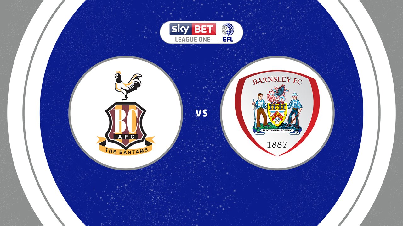 Bradford City vs Barnsley poster