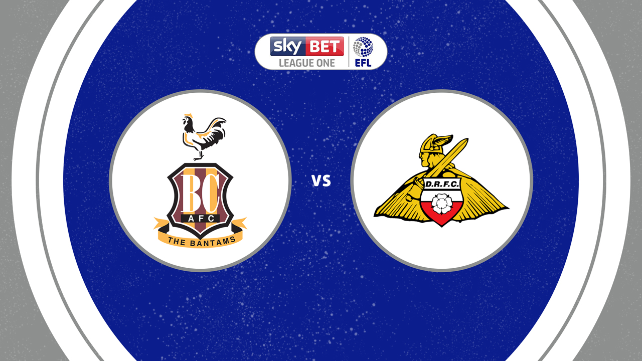 Bradford City vs Doncaster Rovers poster