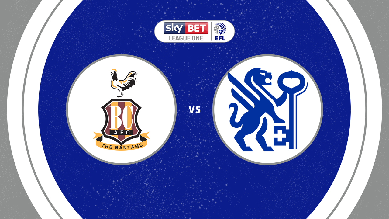 Bradford City vs Peterborough United poster