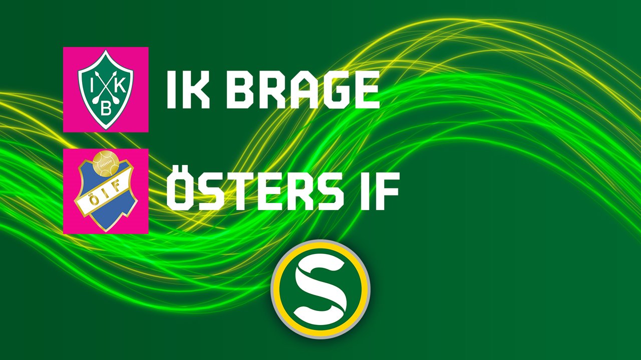 Brage vs Öster poster
