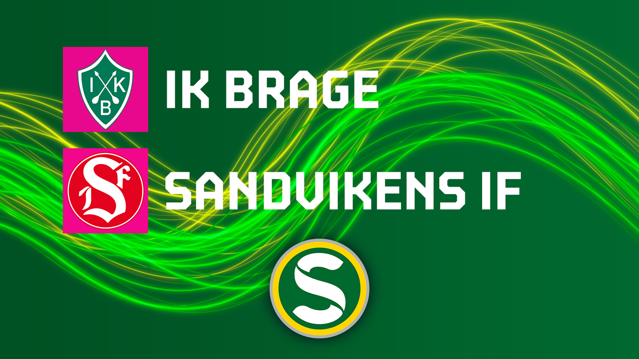Brage vs Sandvikens poster