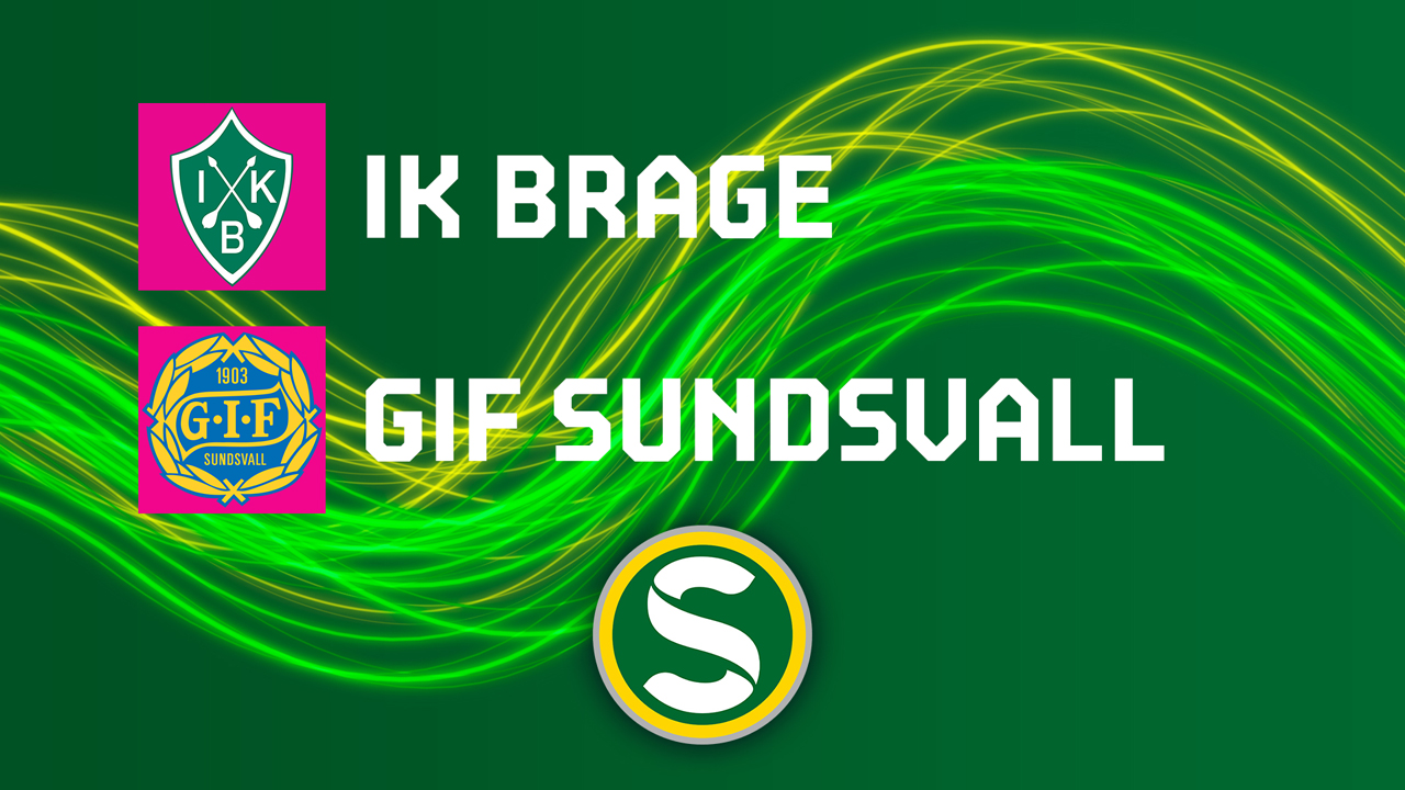 Brage vs Sundsvall poster