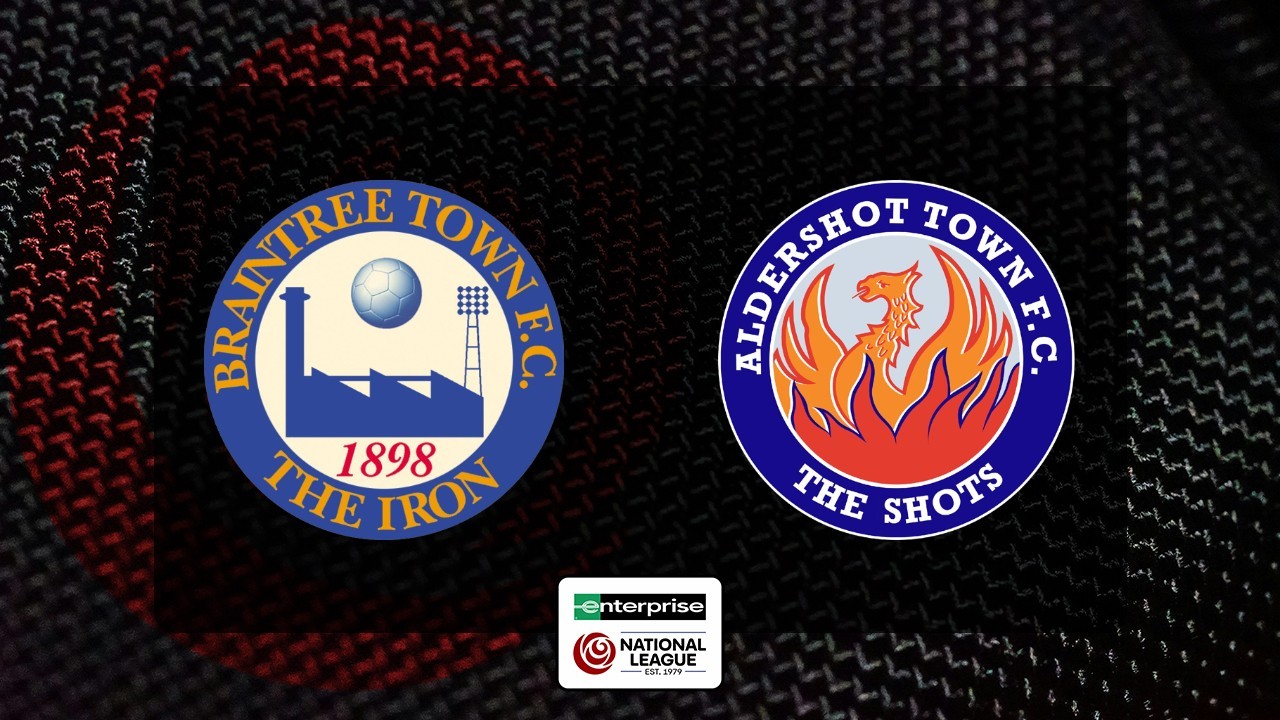 Braintree Town vs Aldershot Town poster