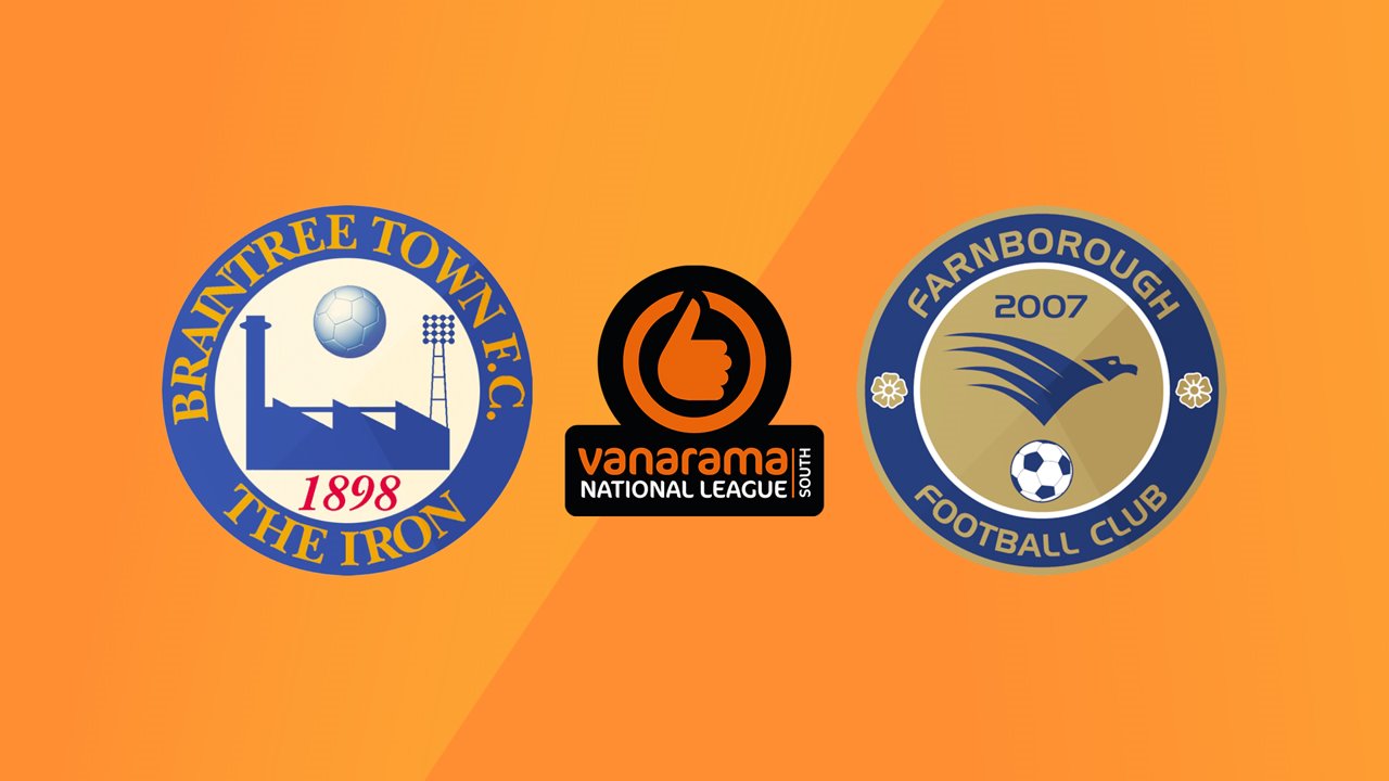 Braintree Town vs Farnborough poster