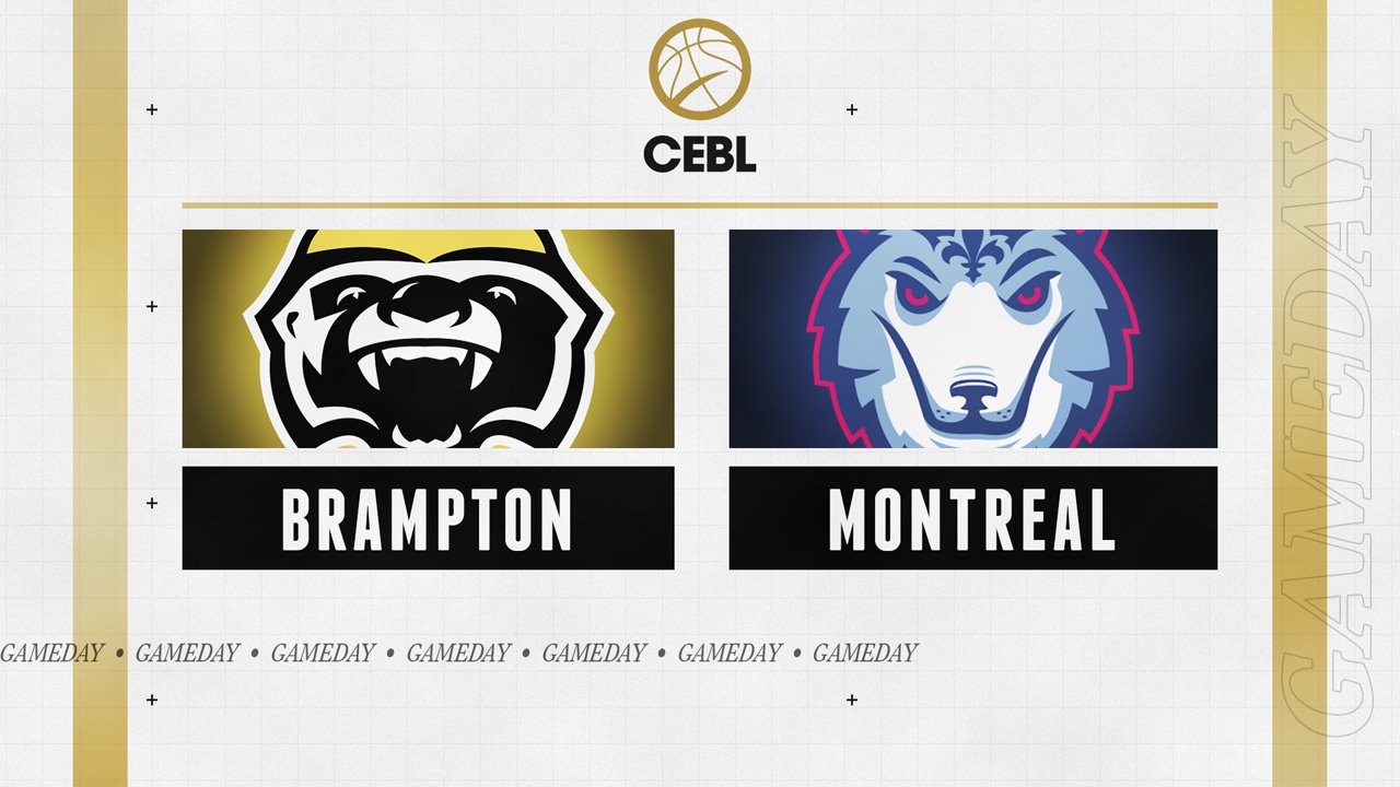 Brampton Honey Badgers vs Montreal Alliance poster