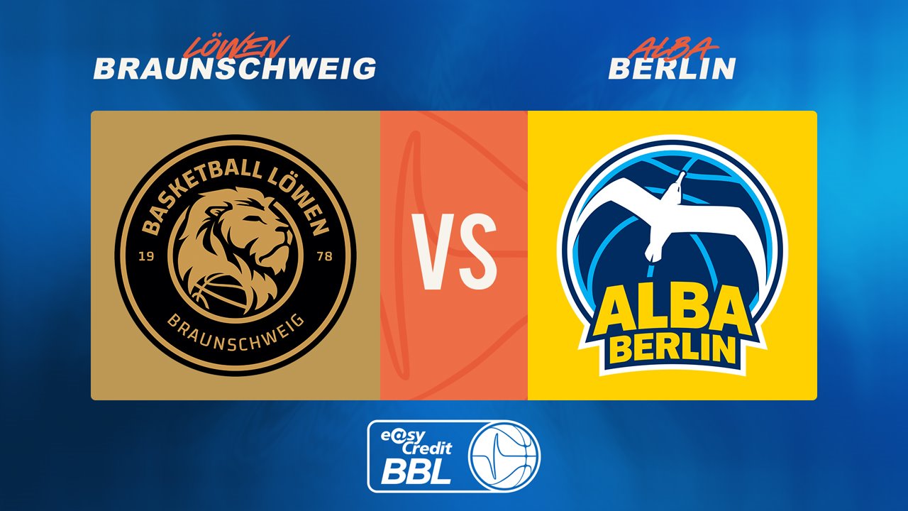 Braunschweig vs ALBA Berlin poster