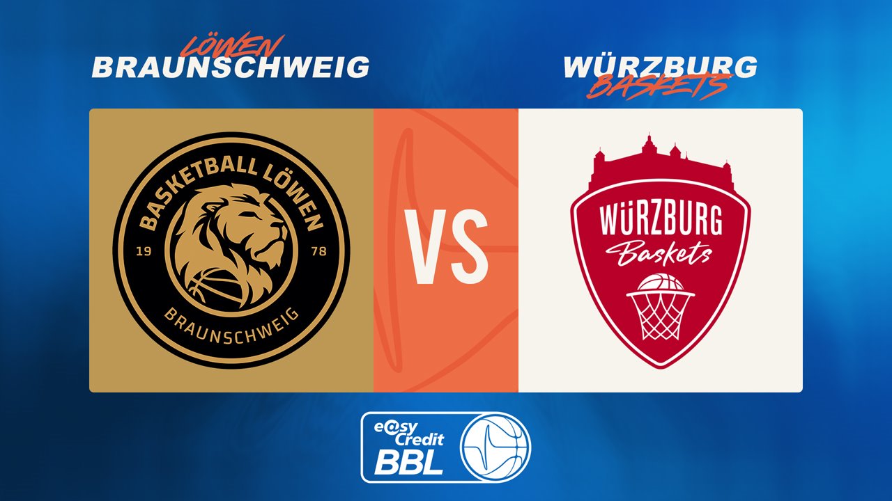 Braunschweig vs s.Oliver Würzburg poster