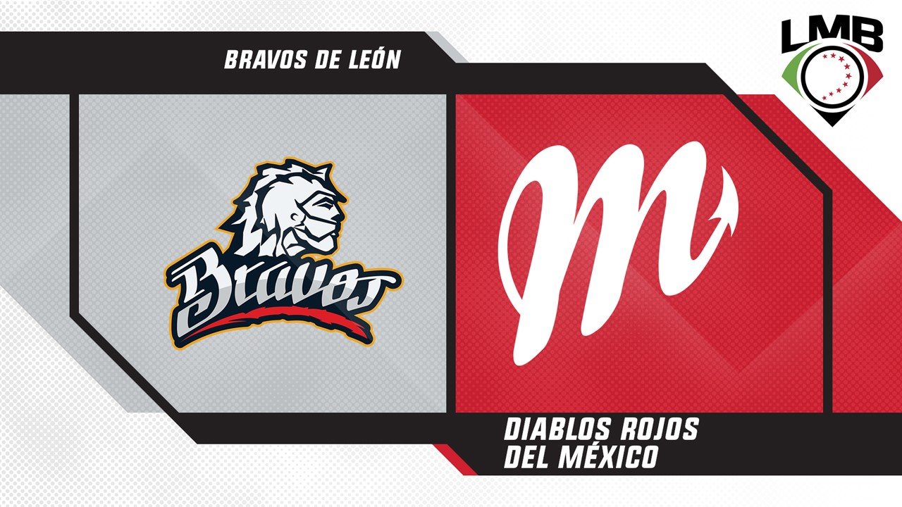 Bravos de León vs Diablos Rojos del México poster