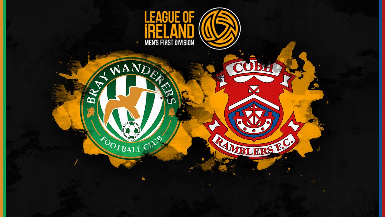 Bray Wanderers vs Cobh Ramblers poster