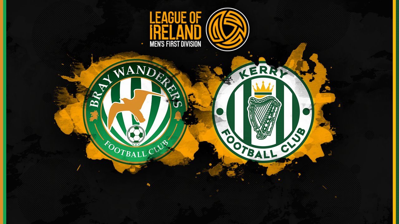 Bray Wanderers vs Kerry poster